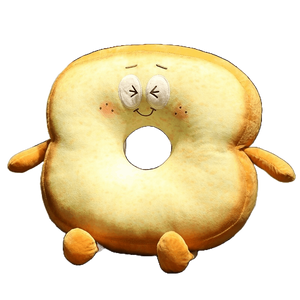 plush bread slice