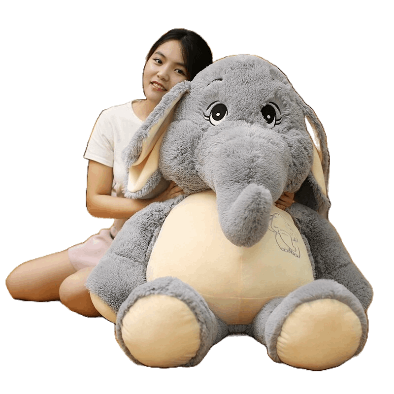 giant plush elephant