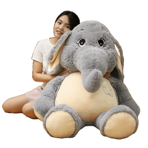 giant plush elephant