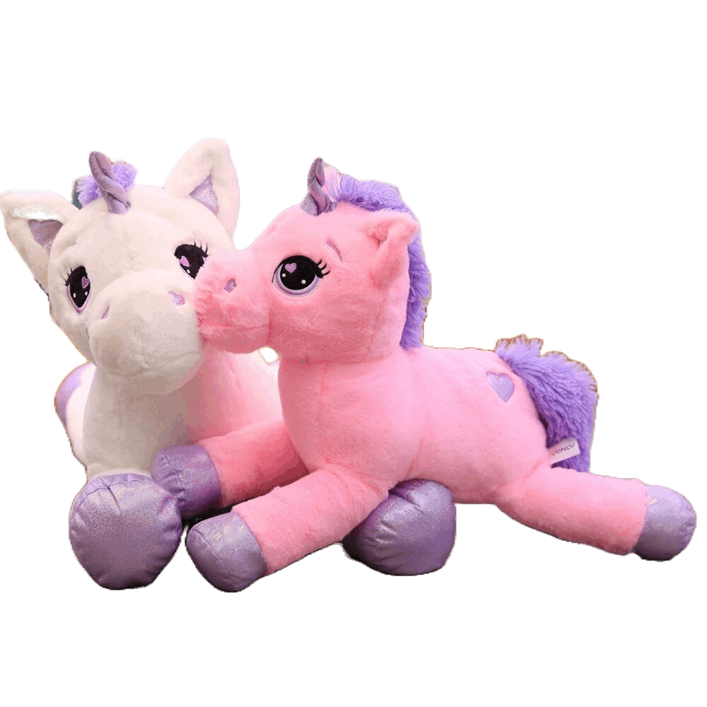 large plush unicorn