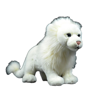 plush white lion