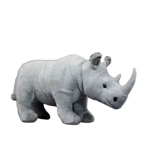 plush white rhino