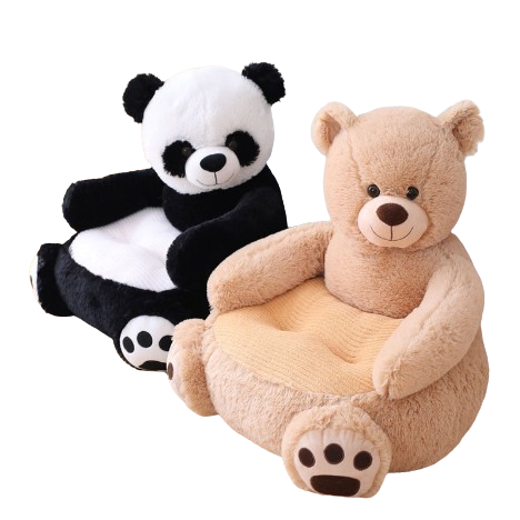 plush bear/panda/unicorn/duck seat