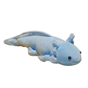 plush colorful axolotl