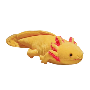 plush colorful axolotl