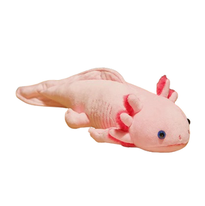 plush colorful axolotl