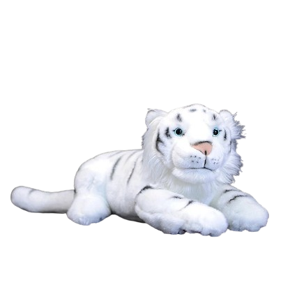 plush lifelike seberian tiger