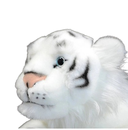 plush lifelike seberian tiger