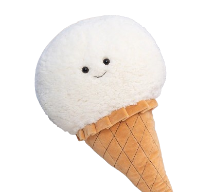 plush soft ice cream