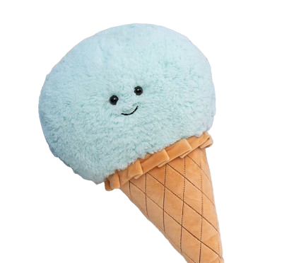 plush soft ice cream