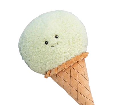 plush soft ice cream