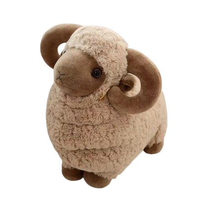 colorful plush sheep