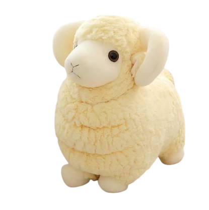 colorful plush sheep