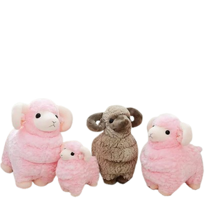 colorful plush sheep