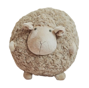 cute plush round scheep