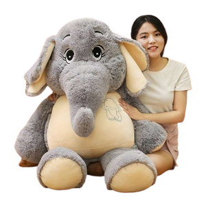 giant plush elephant