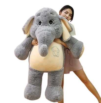 giant plush elephant