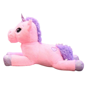 large plush unicorn