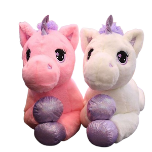 large plush unicorn