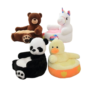 plush bear/panda/unicorn/duck seat