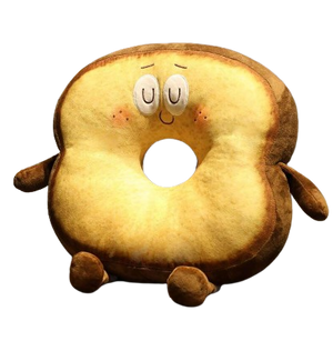 plush bread slice