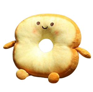 plush bread slice