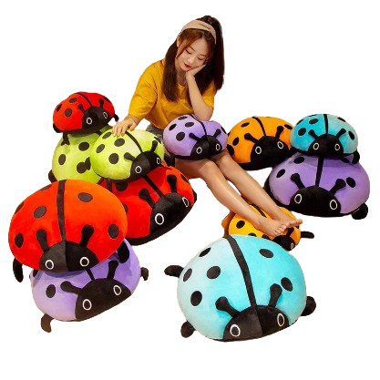 plush colorful ladybug