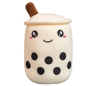 plush fruit bubble tea cup