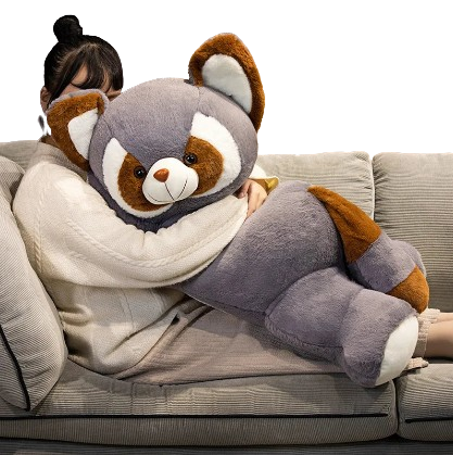 plush gaint raccoon