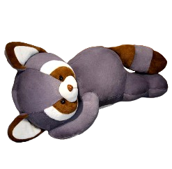 plush gaint raccoon