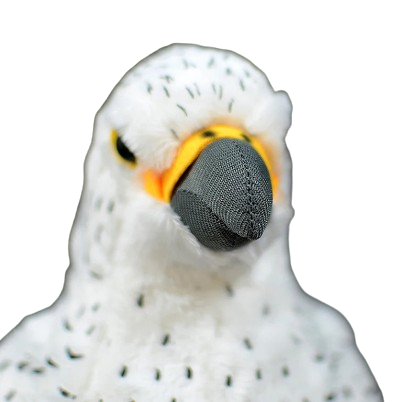 plush Gyrfalcon