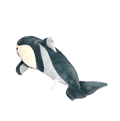 plush hour-glass dolphin