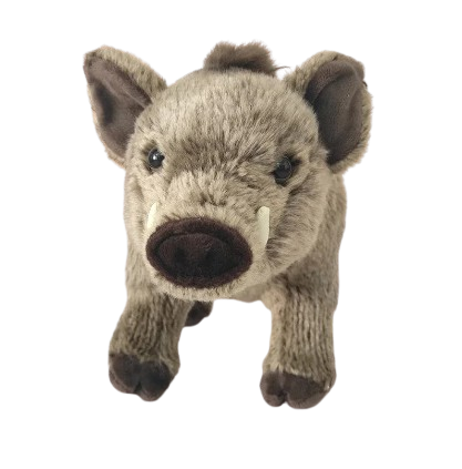 plush lifelike boar