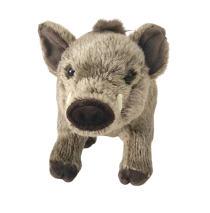 plush lifelike boar