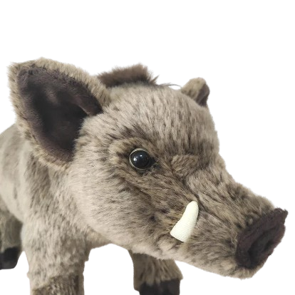 plush lifelike boar