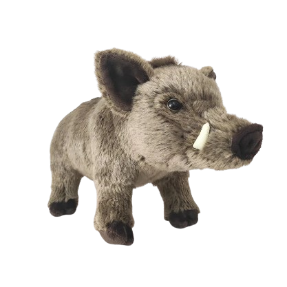 plush lifelike boar