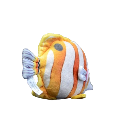 plush lifelike butterfly fish