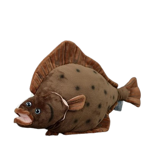 plush lifelike flatfish