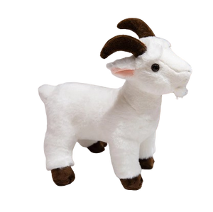 plush lifelike goat