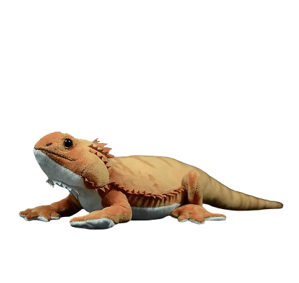 plush lifelike lguana lizard