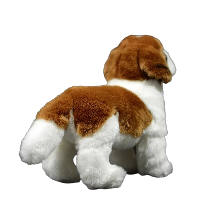 plush lifelike saint bernard