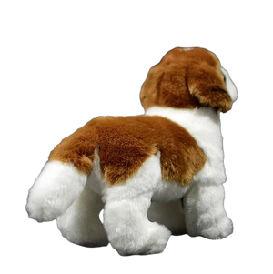 plush lifelike saint bernard