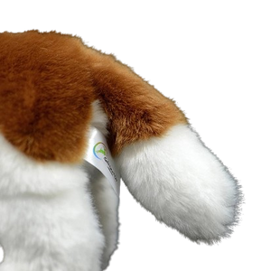 plush lifelike saint bernard