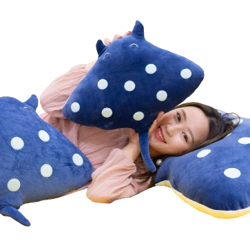 plush manta ray