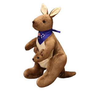 plush mother & child kangaroo