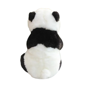 plush mother and baby panda