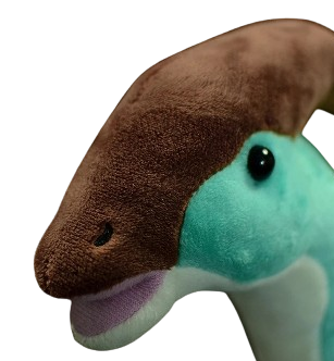 plush parasaurolophus