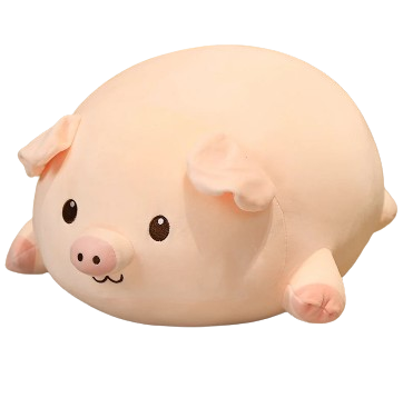 plush pig pillow