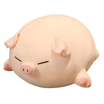 plush pig pillow