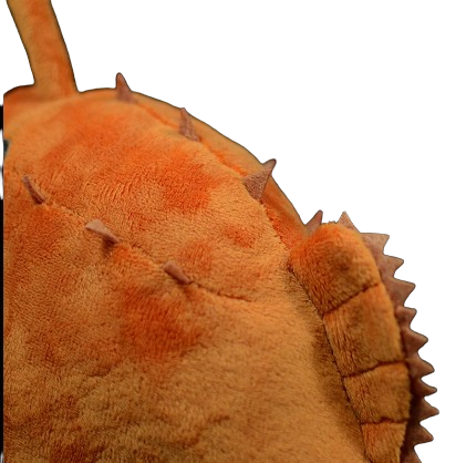 plush realistic lantern fish